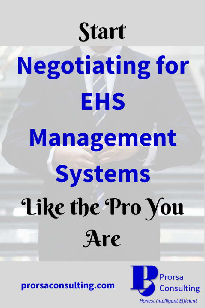 Negotiating for EHS Management Systems - Pinterest Pin