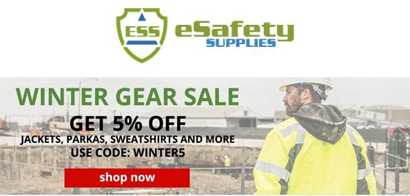 eSafety Supplies Winter Gear Sale Promor