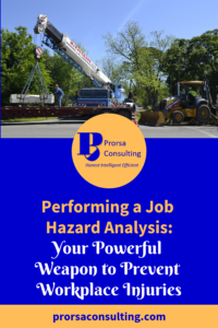 Performing a job hazard analysis Pinterest pin 2