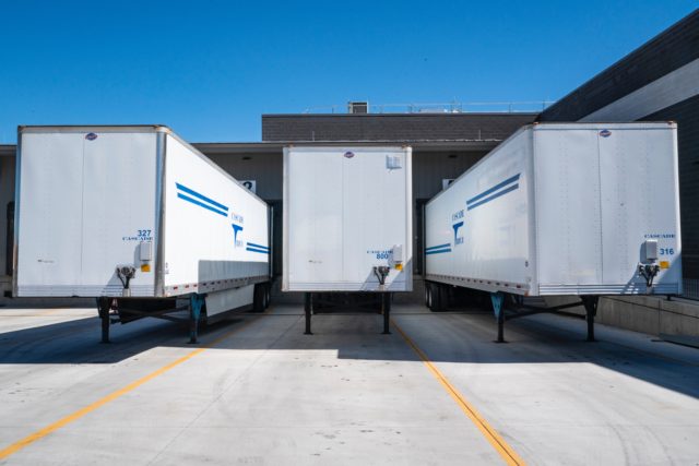 truck-trailers-parked-at-loading-dock