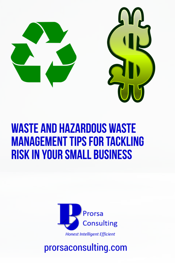 Waste and hazardous waste management PIN 2 recycle symbol with dollar sign.
