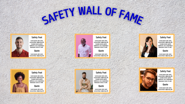 Safety Wall Example Ways to Enhance Safety Engagement: Amazing Storytelling Board Ideas ...