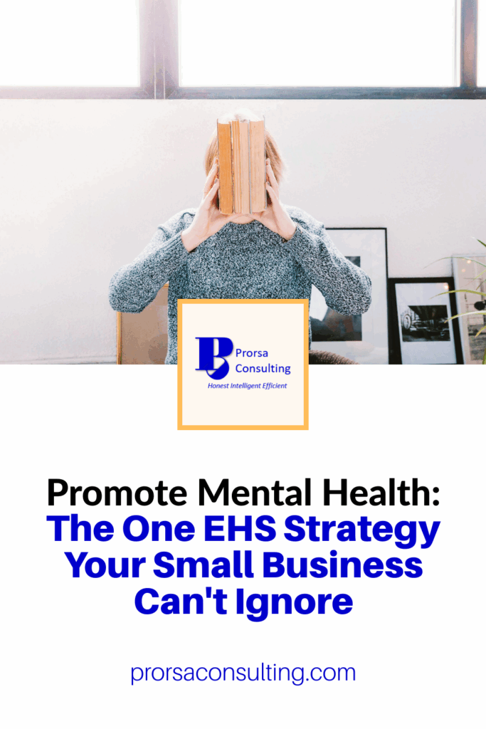 Promote-mental-health-Pinterest-pin-woman-holding-books-in-front-of-face